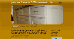 Desktop Screenshot of johnsoncabinet.com
